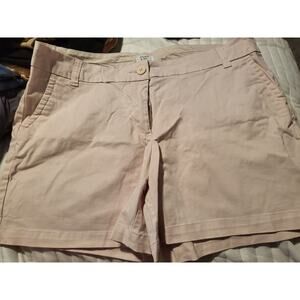 Light Pink Crown Ivy Bermuda Shorts Women's size 14